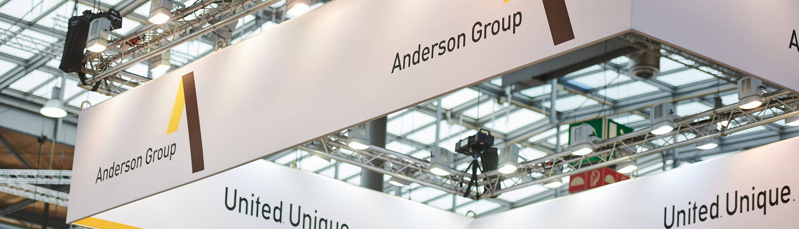 Anderson Gruppe Messestand